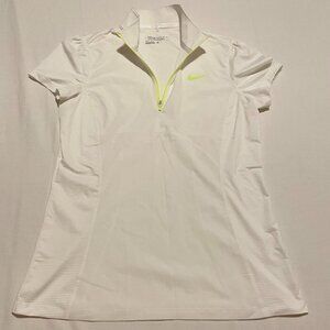 Nike Golf Dri Fit Tour Performance Womens Size Medium Short Sleeve Polo Shirt